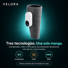 VELORA™ FlowEMS — Masajeador de Gemelos 3 en 1