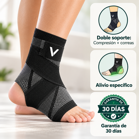 VELORA Mangas para Pies doble soporte y garantía de 30 días