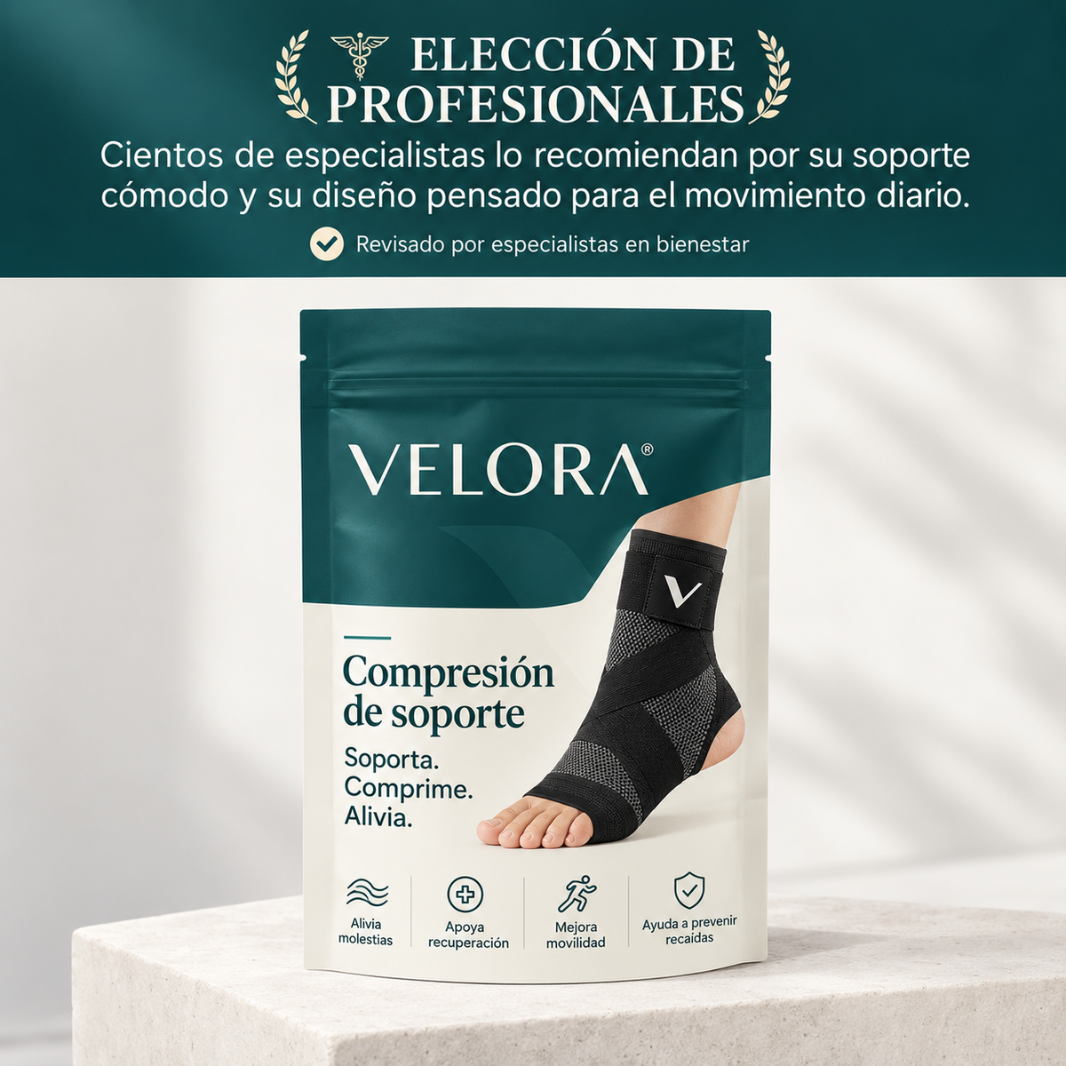 VELORA Mangas para Pies elección de profesionales